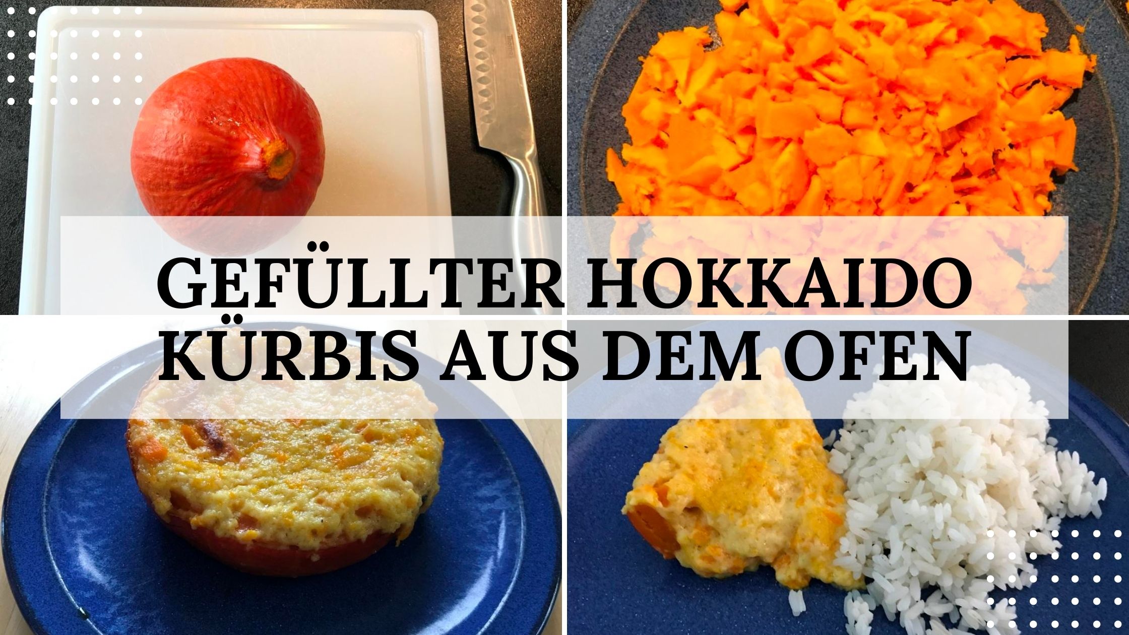 herbst rezept gefullter hokkaido kurbis aus dem ofen vegetarisch mama mony de