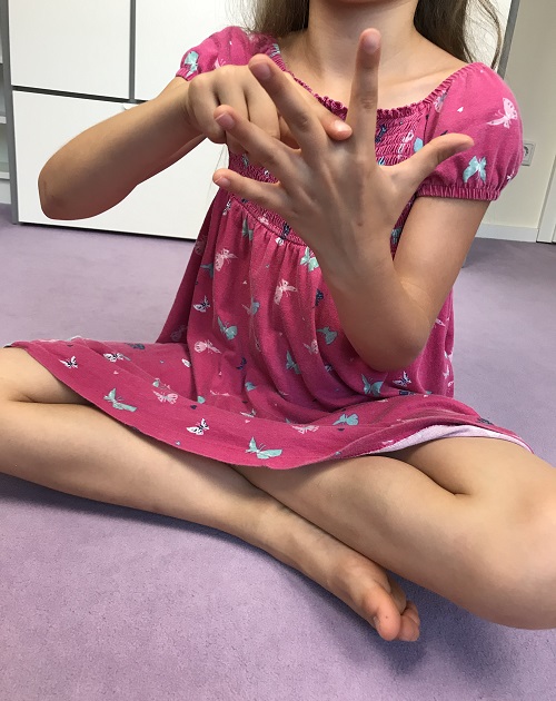 Meditation mit Kindern - BuddhaBoo App - Fünf-Finger-Meditation