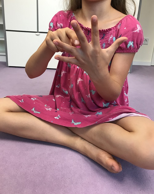 Meditation mit Kindern - BuddhaBoo App - Fünf-Finger-Meditation