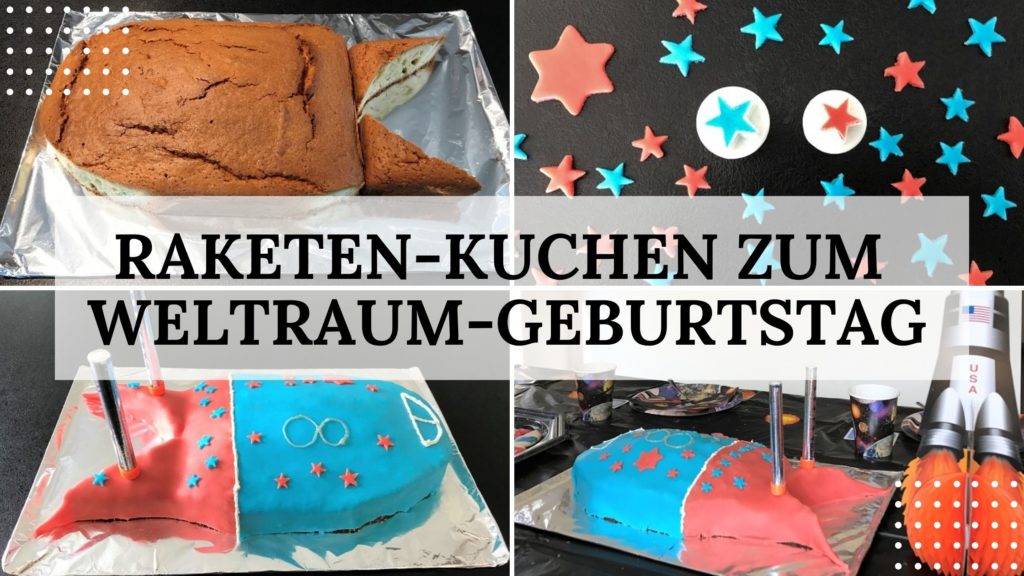 Rezept Raketenkuchen zum Kindergeburtstag Kuchen - Titelbild