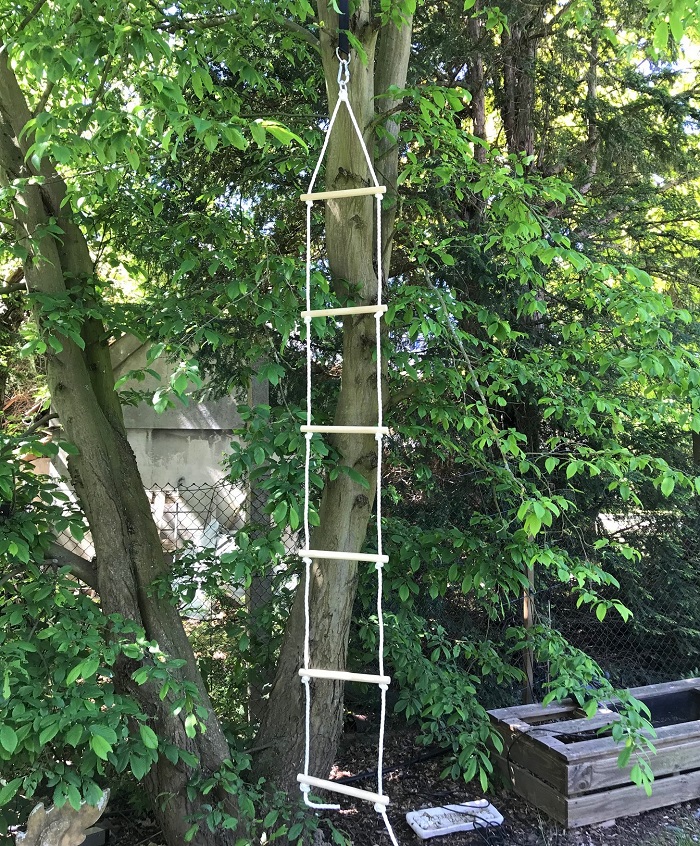 Strickleiter Kletterspielzeug für den Garten