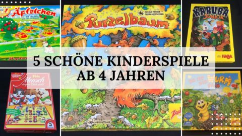 Spieletipp: 5 schöne Kinderspiele ab 4 Jahren - Mama-Mony.de