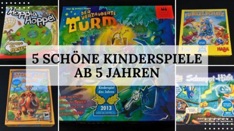 Spieletipp: 5 schöne Kinderspiele ab 5 Jahren - Mama-Mony.de