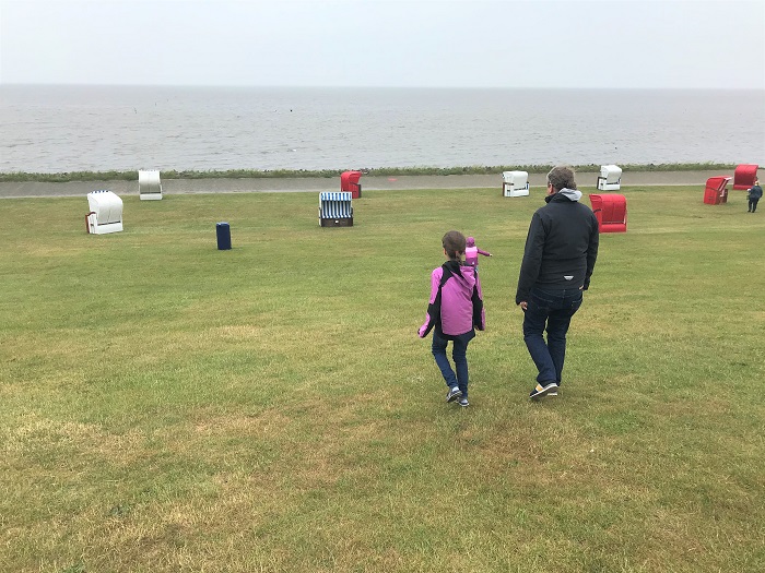 Nordsee mit Kindern - Urlaub in Friedrichskoog: Wiesenstrand