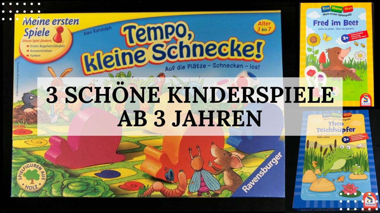 Spieletipp: Kinderspiele ab 3 Jahren - Titelbild