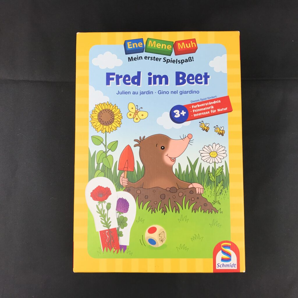 Spieletipp - Kinderspiele ab 3 Jahren: Fred im Beet - Titelbild